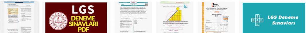 8.sınıf deneme pdf